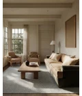 Label J Korvain SBL03 Tufted Solid Gray/Ivory Area Rug (9'6"X13'6")