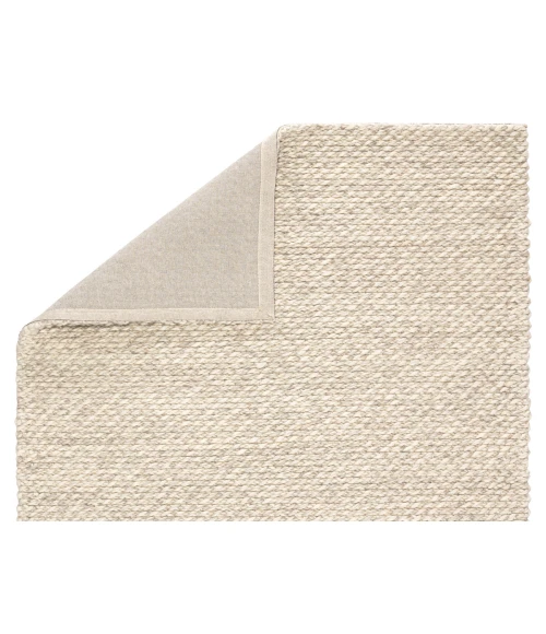 Jaipur Living Alta Handmade Solid Gray/ White Area Rug (8'X10')