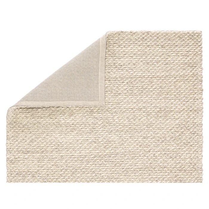 Jaipur Living Alta Handmade Solid Gray/ White Area Rug (8'X10')
