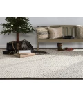 Jaipur Living Alta Handmade Solid Gray/ White Area Rug (8'X10')