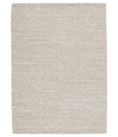 Jaipur Living Braiden Handmade Solid Cream/ Light Gray Area Rug (10'X14')