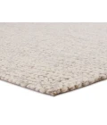 Jaipur Living Braiden Handmade Solid Cream/ Light Gray Area Rug (10'X14')