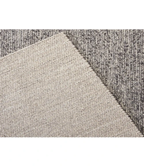 Jaipur Living Braiden Handmade Solid Cream/ Light Gray Area Rug (10'X14')