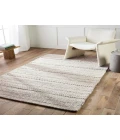 Jaipur Living Lagom Handmade Solid Ivory/ Light Gray Area Rug 5'X8'