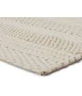 Jaipur Living Lagom Handmade Solid Ivory Area Rug 5'X8'