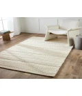 Jaipur Living Lagom Handmade Solid Ivory Area Rug 5'X8'