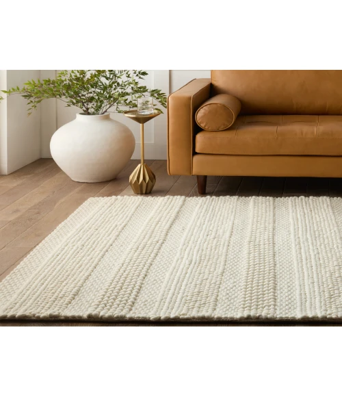 Jaipur Living Lagom Handmade Solid Ivory Area Rug 5'X8'