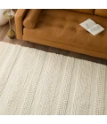 Jaipur Living Lagom Handmade Solid Ivory Area Rug 5'X8'