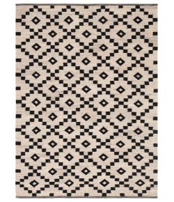 Jaipur Living Scandinavia Nordic Croix SCN01 Black/White 8 ft. 10 in. X 11 ft. 9 in. Rectangle Rug