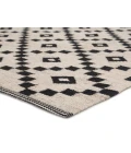 Jaipur Living Croix Handmade Geometric Black/ White Runner Rug (2'6"X8')