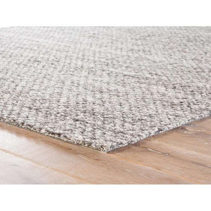 Jaipur Living Karlstadt Handmade Solid Gray/ Silver Area Rug (2'X3')