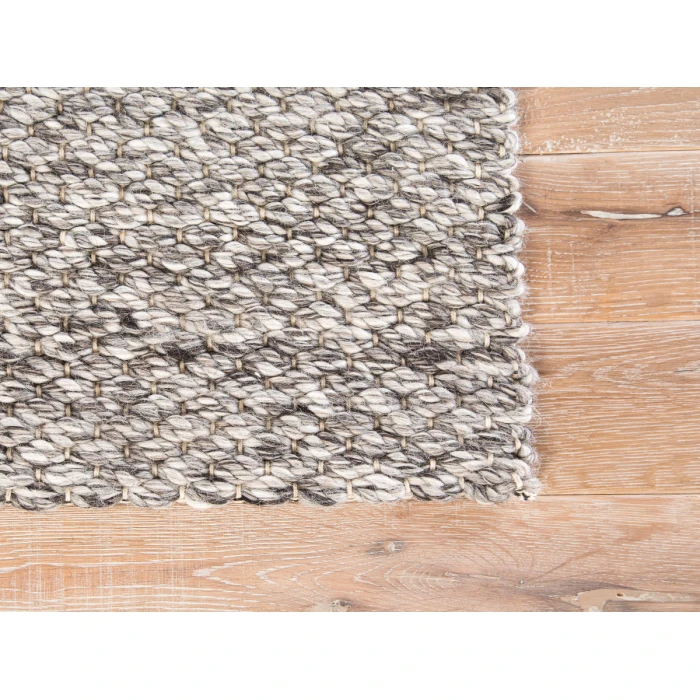 Jaipur Living Karlstadt Handmade Solid Gray/ Silver Area Rug (2'X3')