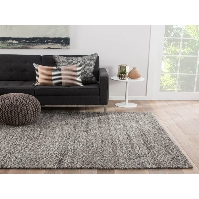 Jaipur Living Karlstadt Handmade Solid Gray/ Silver Area Rug (2'X3')