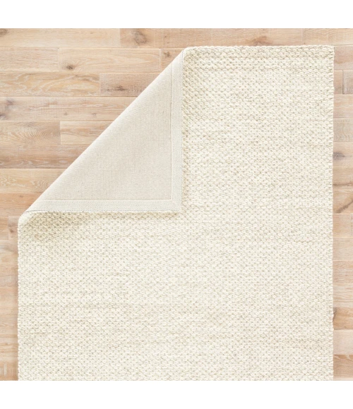 Jaipur Living Karlstadt Handmade Solid Taupe/ White Area Rug (2'X3')