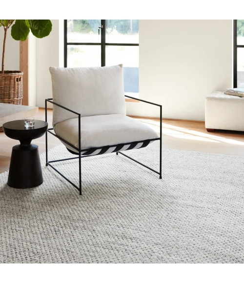 Jaipur Living Scandinavia Rakel Gray Scr10 6 Ft. X 9 Ft. Rect. Rug