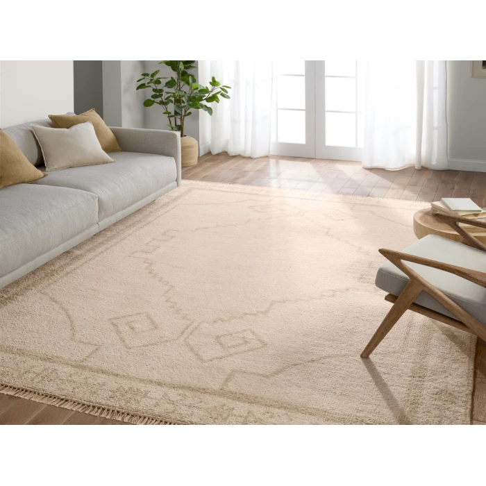 Jaipur Living Sevak Beige SEV04 6 ft. X 9 ft. Rectangle Rug