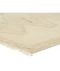Jaipur Living Sevak White SEV05 18 in. Swatch Square Rug