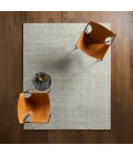 Jaipur Living Dilwyn SFH02 Handwoven Solid Gray Area Rug (18" Swatch)