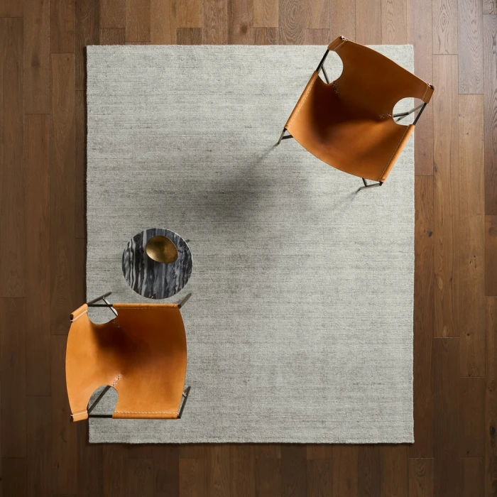 Jaipur Living Dilwyn SFH02 Handwoven Solid Gray Area Rug (18" Swatch)