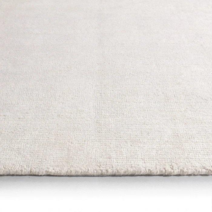 Jaipur Living Dilwyn SFH04 Handwoven Solid Ivory Area Rug (7'9"X9'9")