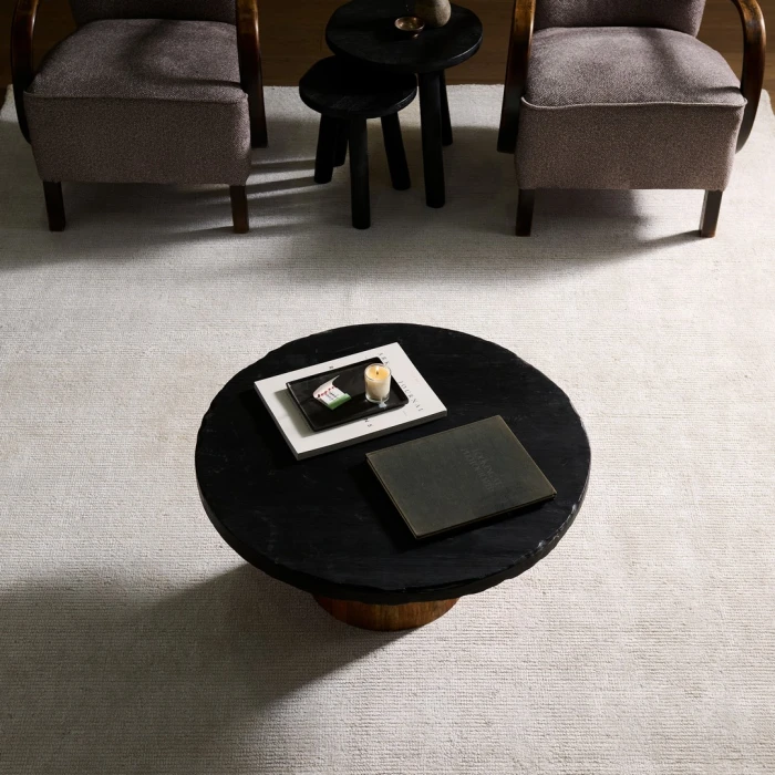 Jaipur Living Dilwyn SFH04 Handwoven Solid Ivory Area Rug (7'9"X9'9")