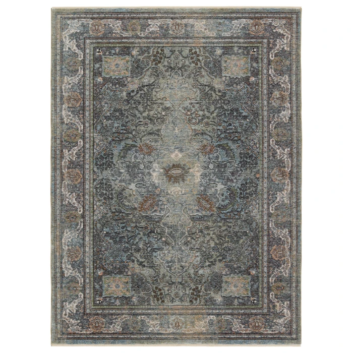 Jaipur Living Solene Blue SLE04 18 in. Swatch Square Rug