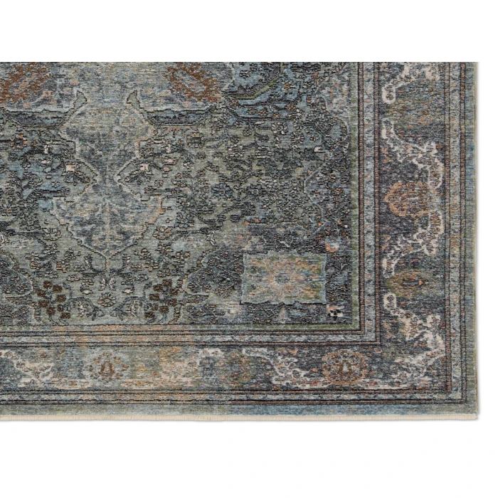 Jaipur Living Solene Blue SLE04 18 in. Swatch Square Rug
