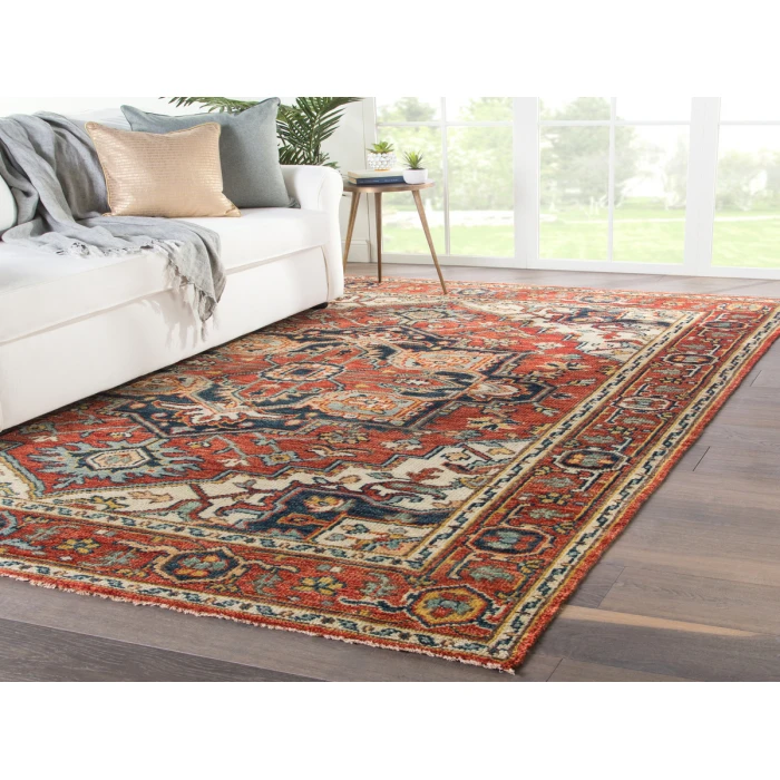Jaipur Living Salinas Red SLN05 18 in. Swatch Square Rug