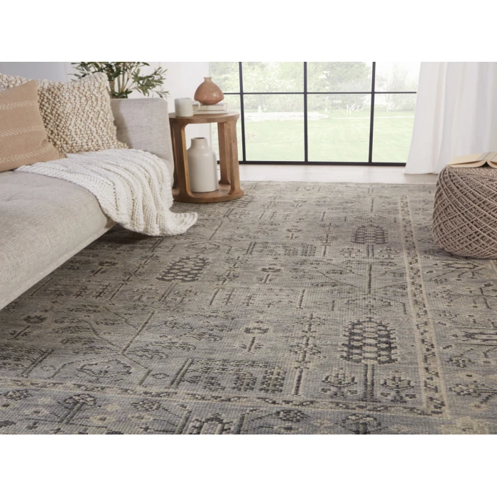 Jaipur Living Salinas Gray SLN15 3 ft. X 10 ft. Rnr Runner Rug