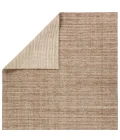 Jaipurliving Solon Brown Slo03 18 In. Swatch Square Rug