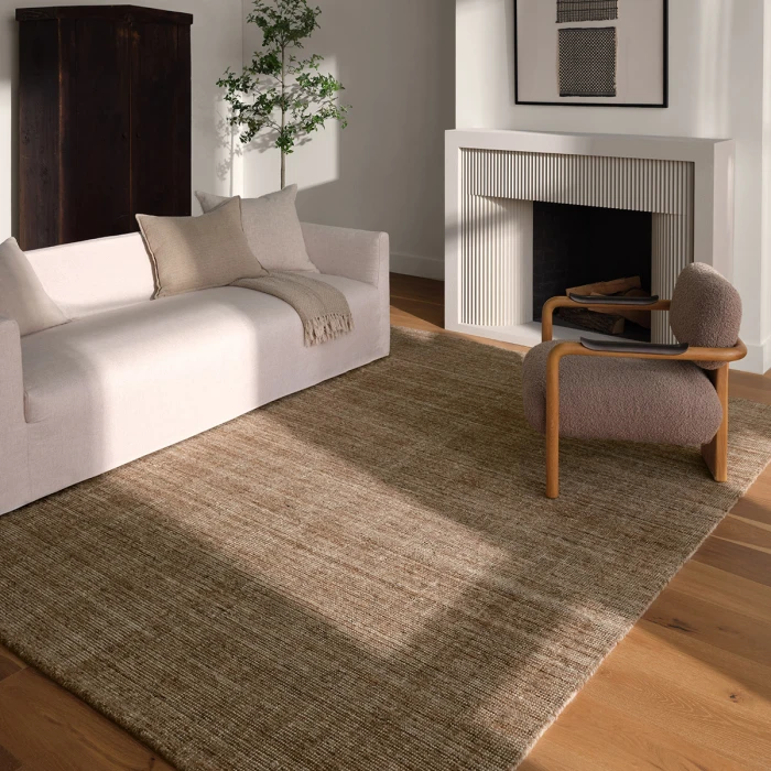 Jaipurliving Solon Brown Slo03 18 In. Swatch Square Rug