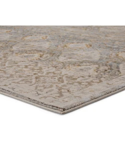 Vibe by Jaipur Living Sinclaire Hakeem SNL01 Gray/Gold 6 ft. 7 in. X 9 ft. 6 in. Rectangle Rug