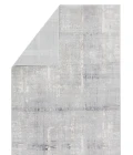 Vibe by Jaipur Living Lavato Abstract Light Gray/ Cream Runner Rug (3'X8')