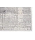 Vibe by Jaipur Living Lavato Abstract Light Gray/ Cream Runner Rug (3'X8')