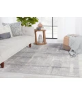 Vibe by Jaipur Living Lavato Abstract Light Gray/ Cream Runner Rug (3'X8')
