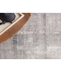 Vibe by Jaipur Living Lavato Abstract Light Gray/ Cream Runner Rug (3'X8')