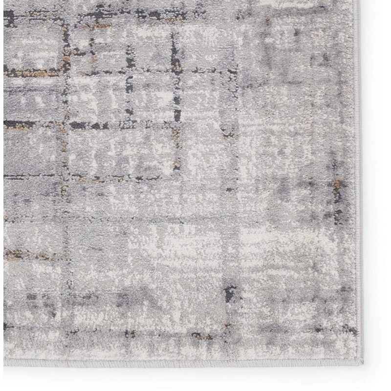 Vibe by Jaipur Living Toril Abstract Gray/ Gold Area Rug (5'X8')