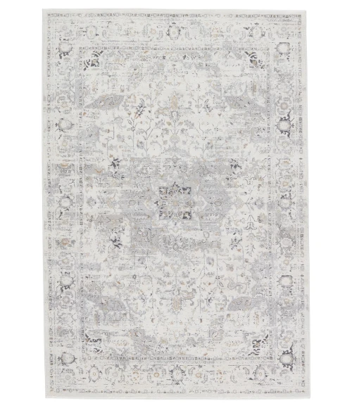 Vibe by Jaipur Living Ellington Medallion Cream/ Gray Runner Rug (3'X8')