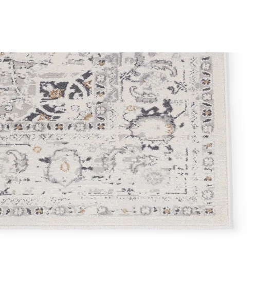 Vibe by Jaipur Living Ellington Medallion Cream/ Gray Runner Rug (3'X8')