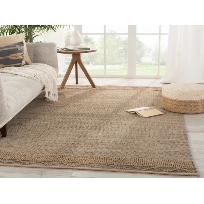 Jaipur Living Somerset Gray SOM02 18 in. Swatch Square Rug