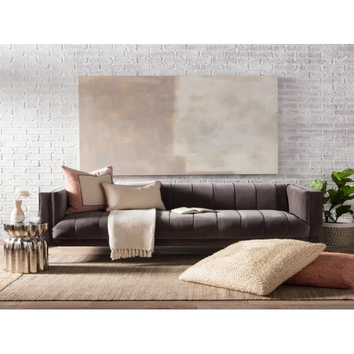 Jaipur Living Somerset Gray SOM02 18 in. Swatch Square Rug