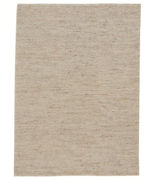 Jaipur Living Merrow Handmade Solid Light Brown/ Silver Area Rug 5'X8'