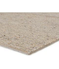 Jaipur Living Merrow Handmade Solid Light Brown/ Silver Area Rug 5'X8'