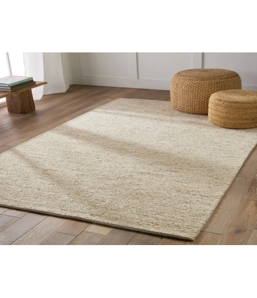 Jaipur Living Merrow Handmade Solid Beige/ Cream Area Rug 2'X3'