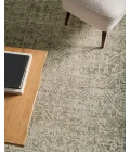 Jaipur Living Lumina SRE07 Oriental Ivory/Green Runner (3'X9')