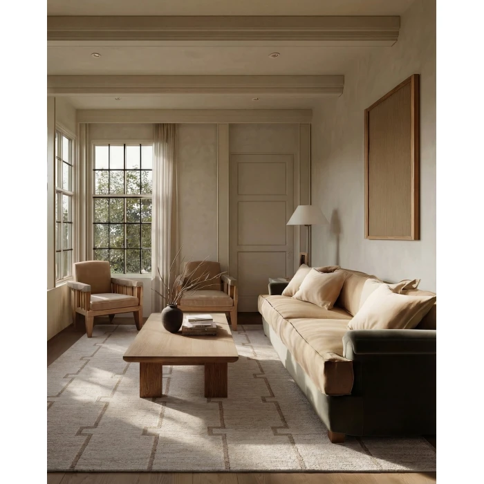 Jaipur Living Albertine SRE08 Moroccan Ivory/Tan Area Rug (9'6"X13'6")