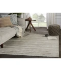 Jaipur Living Gradient Handwoven Solid Gray/ Light Taupe Area Rug (5'X8')