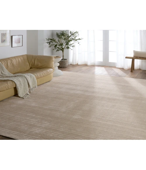 Jaipur Living Gradient Handmade Solid Ivory Area Rug 5'X8'