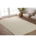Jaipur Living Shyre Handmade Solid Cream Area Rug 9'X12'