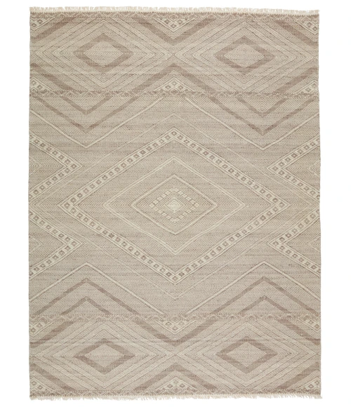 Jaipur Living Suriya Handmade Tribal Taupe/ Cream Area Rug 8'X10'